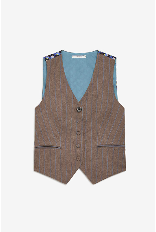 MALI STRIPES WAISTCOAT