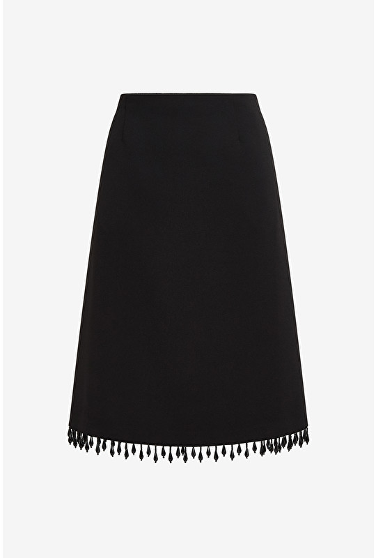 PRECIOUS FRINGES SKIRT